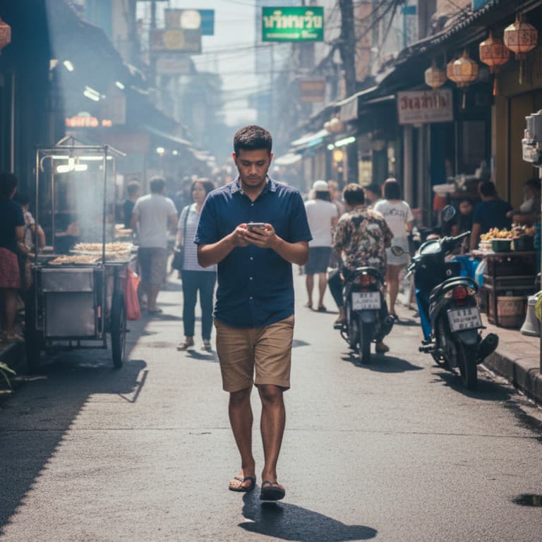 Thai Flash installed on smartphone